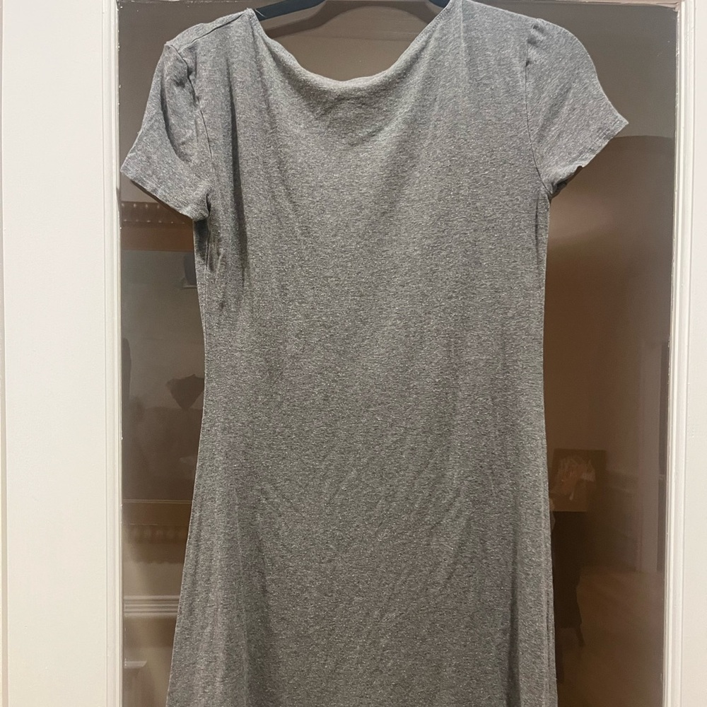 American Apparel Grey T Shirt Dress - Picture 6 of 7